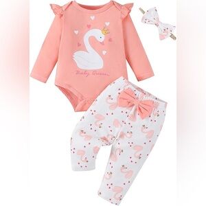 Baby Queen Outfit Set 0-3mo